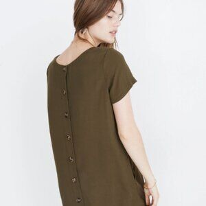 Madewell "Button-Back Easy Dress"